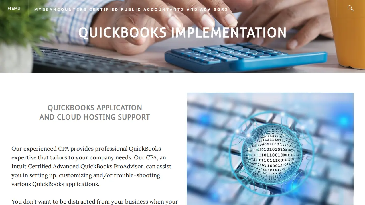 myBeancounters CPAs page