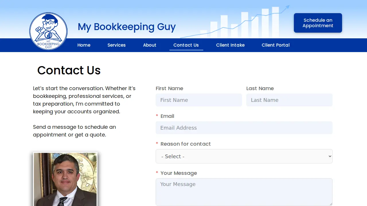 My Bookkeeping Guy page