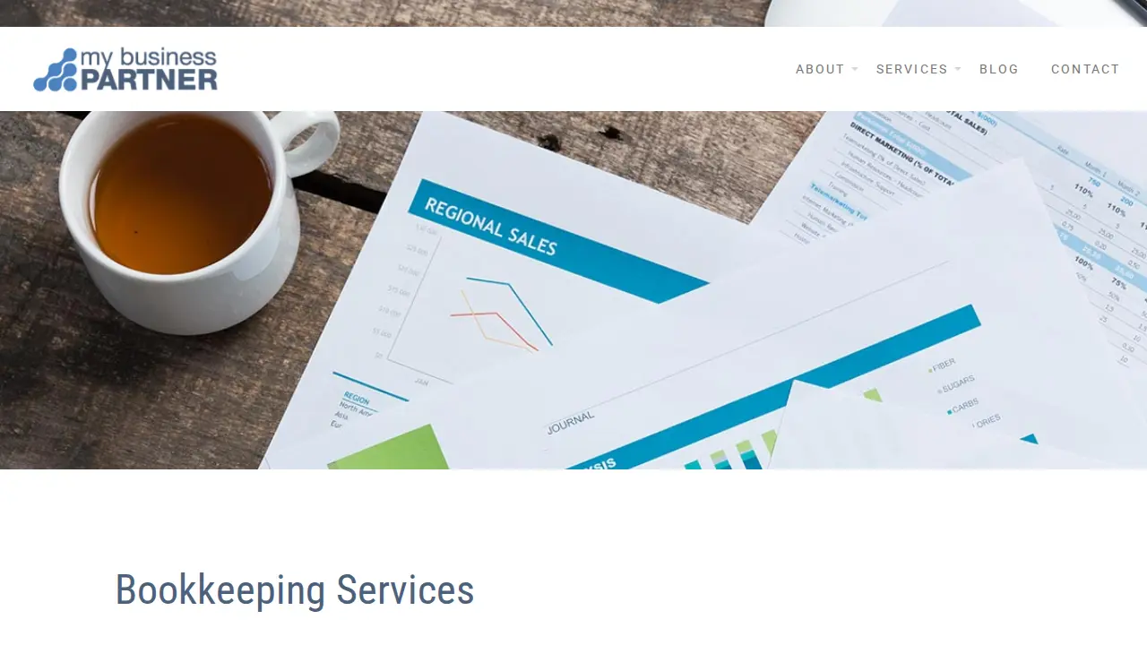 My Business Partner page