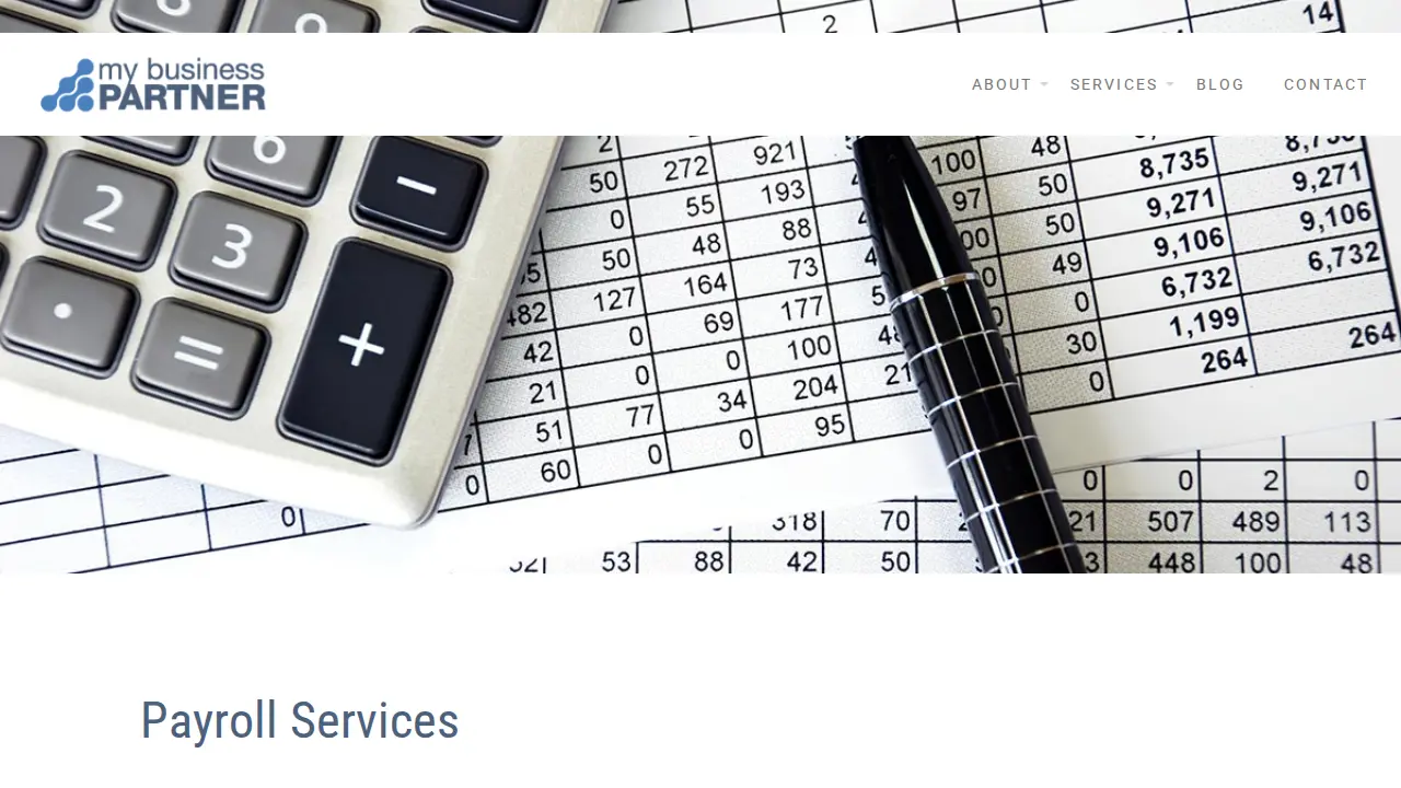 My Business Partner page