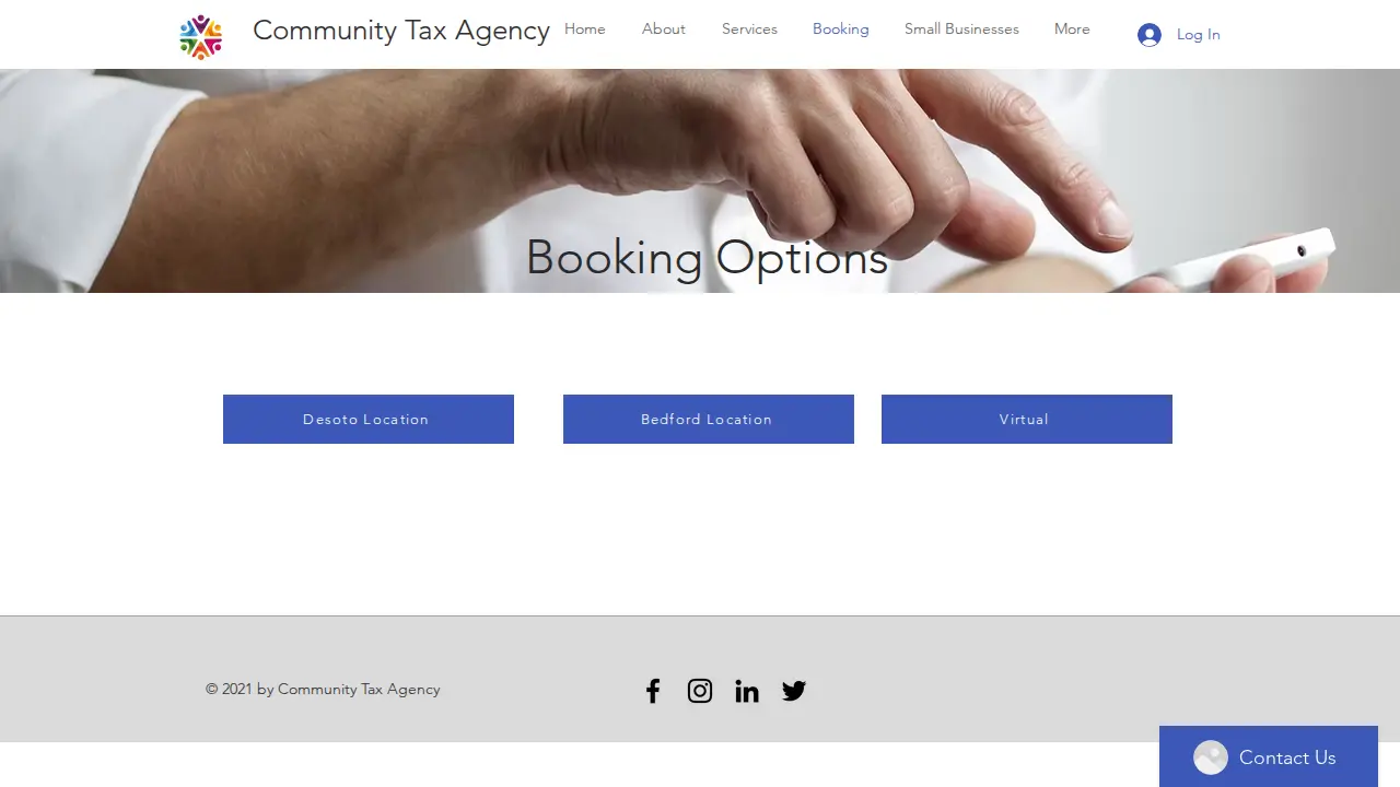Community Tax Agency page
