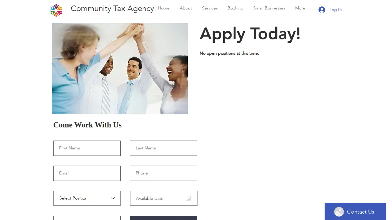 Community Tax Agency page