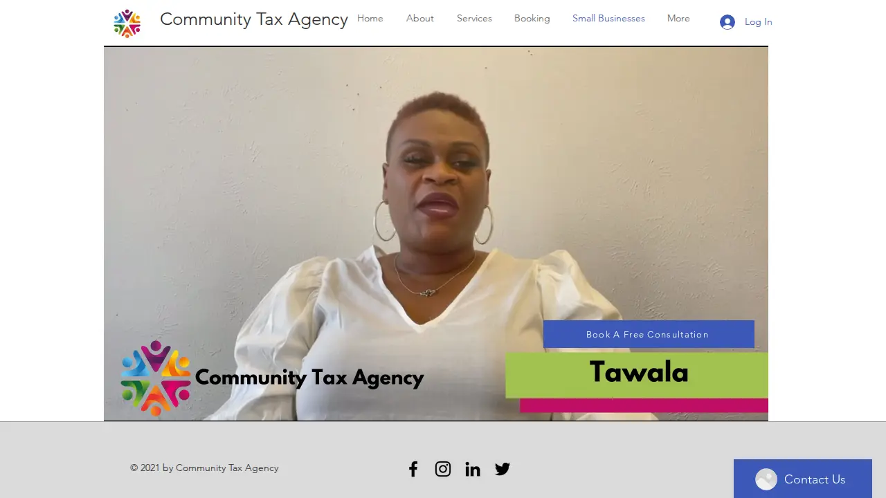 Community Tax Agency page