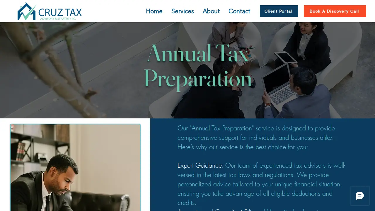 Cruz Tax Advisory & Strategy P.C. page
