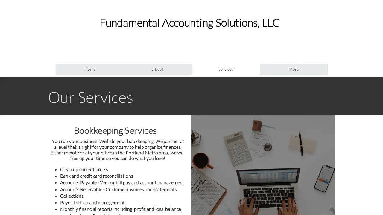 Fundamental Accounting Solutions LLC page