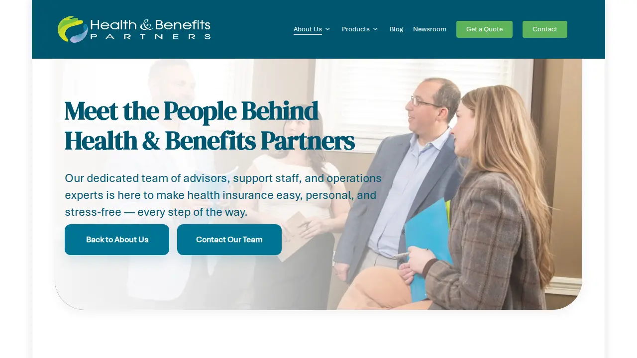 Health and Benefits Partners LLC page