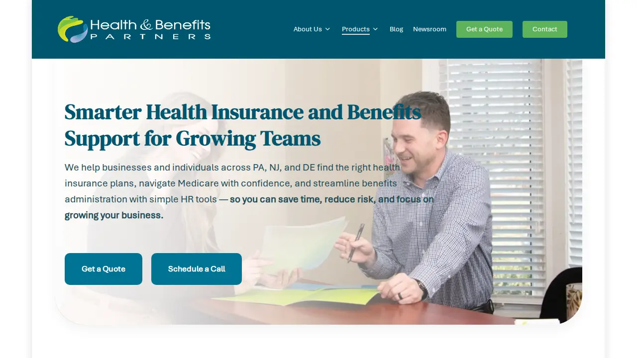 Health and Benefits Partners LLC page
