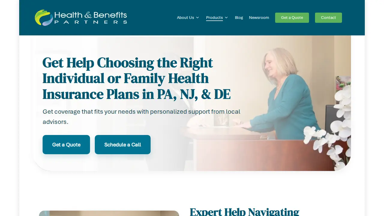 Health and Benefits Partners LLC page