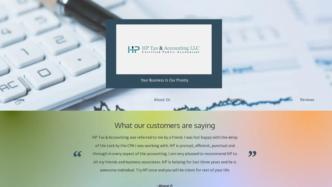 HP Tax & Accounting LLC page
