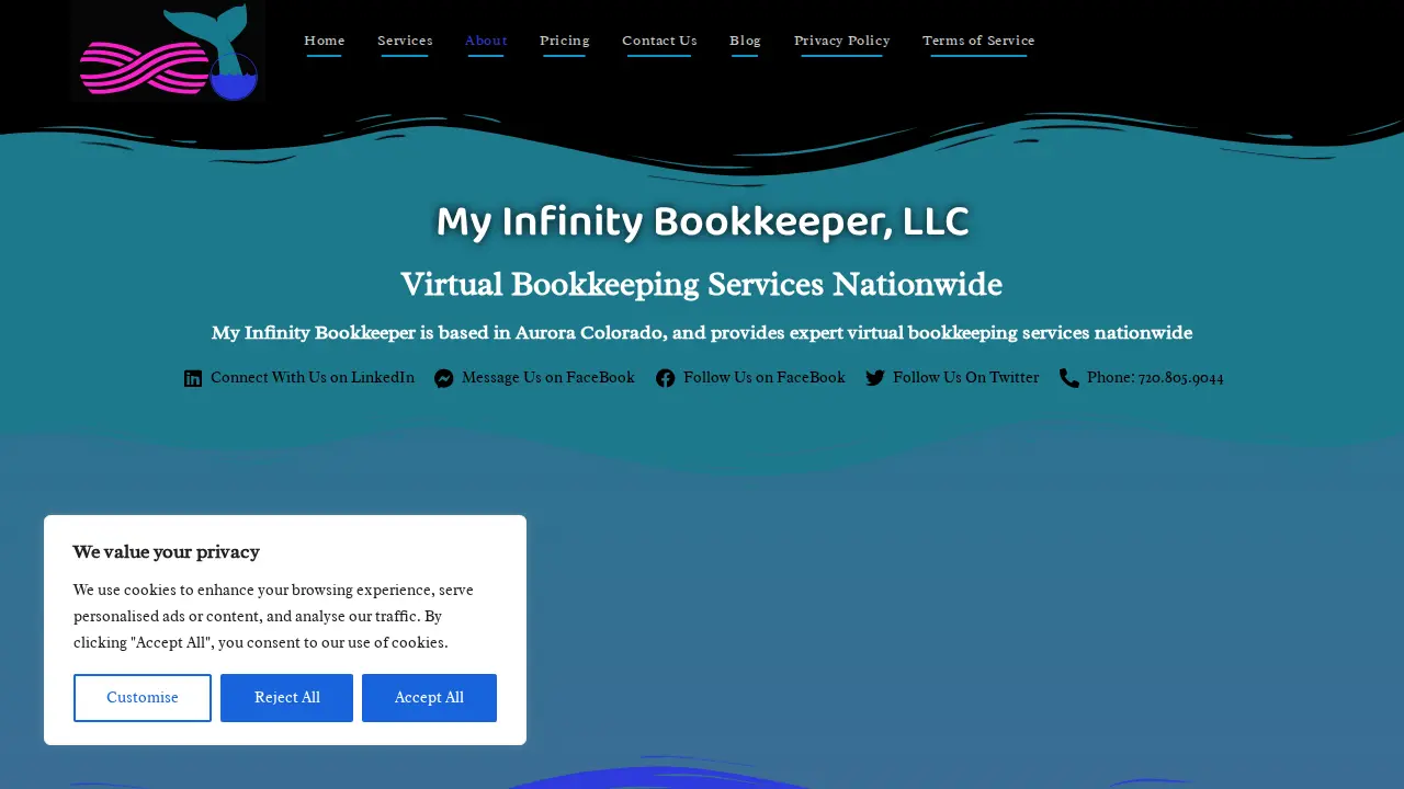 My Infinity Bookkeeper, LLC page