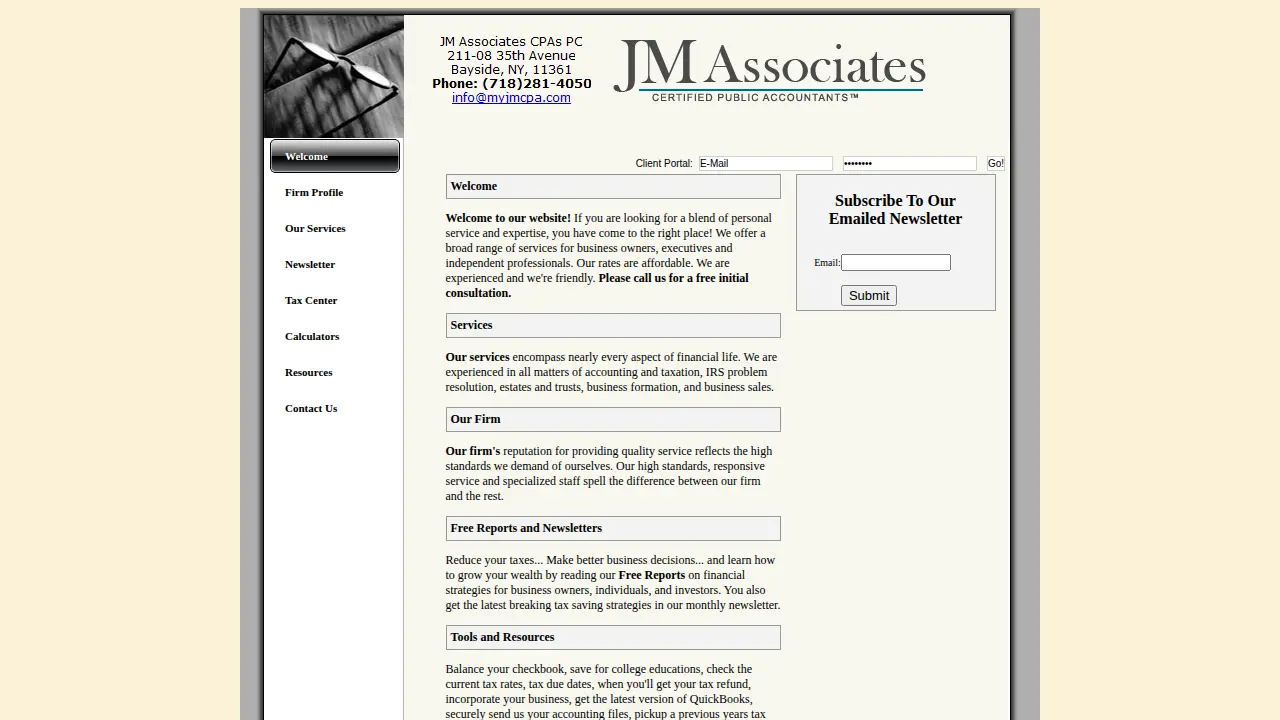 JM Associates CPAs PC