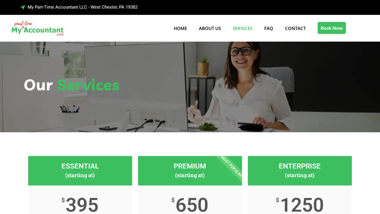 My Part-Time Accountant LLC page