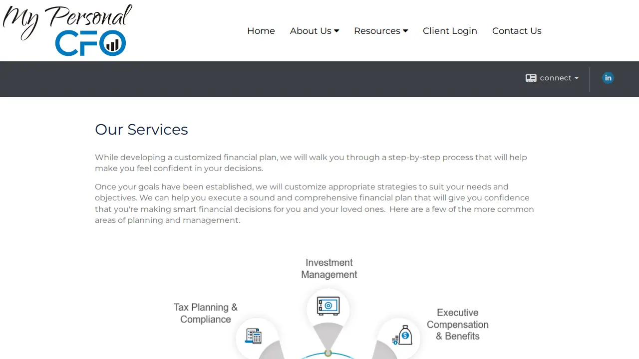 My Personal CFO page