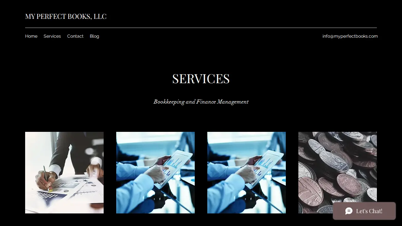 My Perfect Books, LLC page