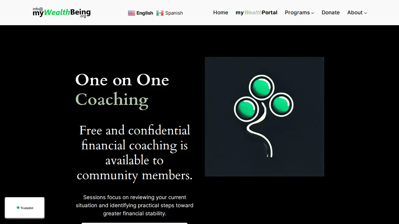 myWealthBeing page