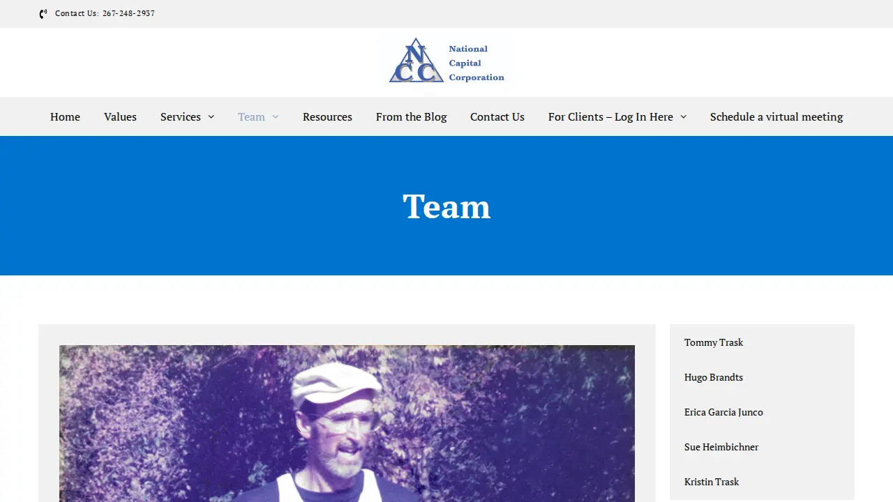 National Capital Corporation page