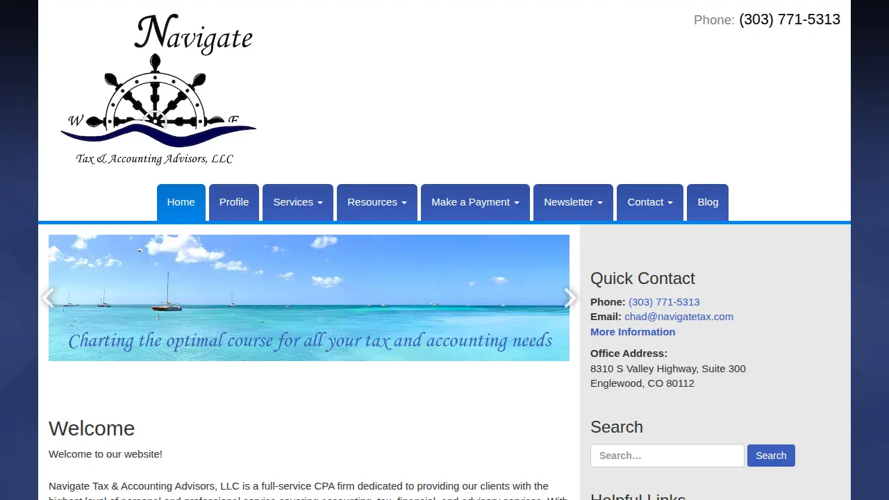 Navigate Tax & Accounting Advisors, LLC page