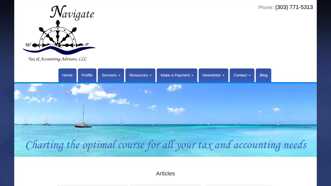 Navigate Tax & Accounting Advisors, LLC page