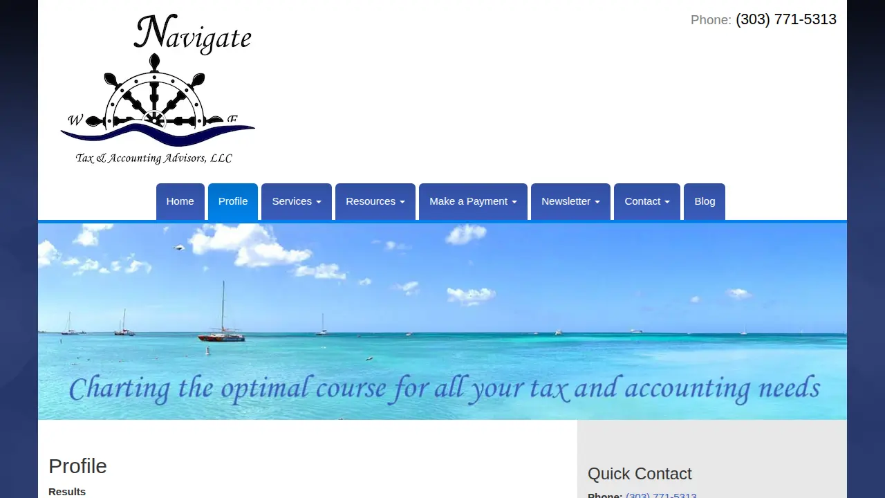 Navigate Tax & Accounting Advisors, LLC page