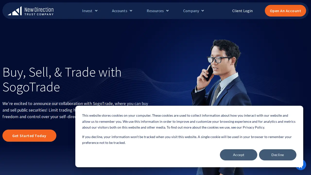 New Direction Trust Company page