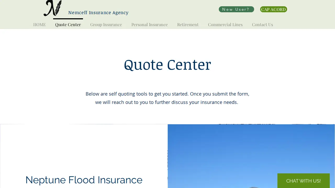 Nemceff Agency page