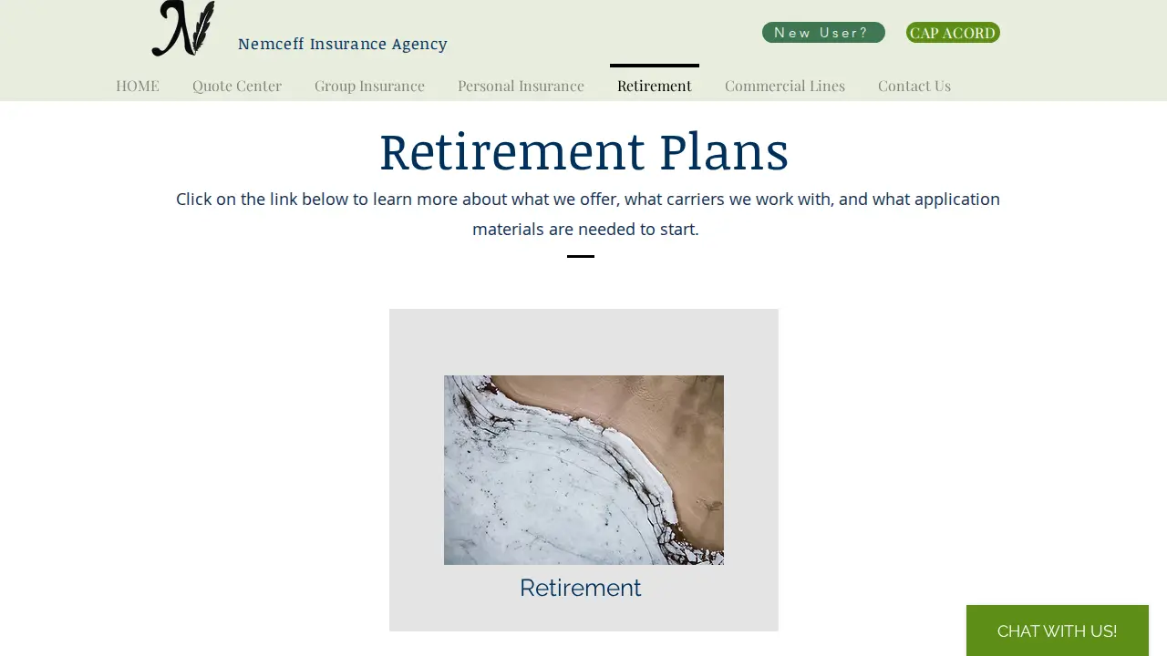 Nemceff Agency page