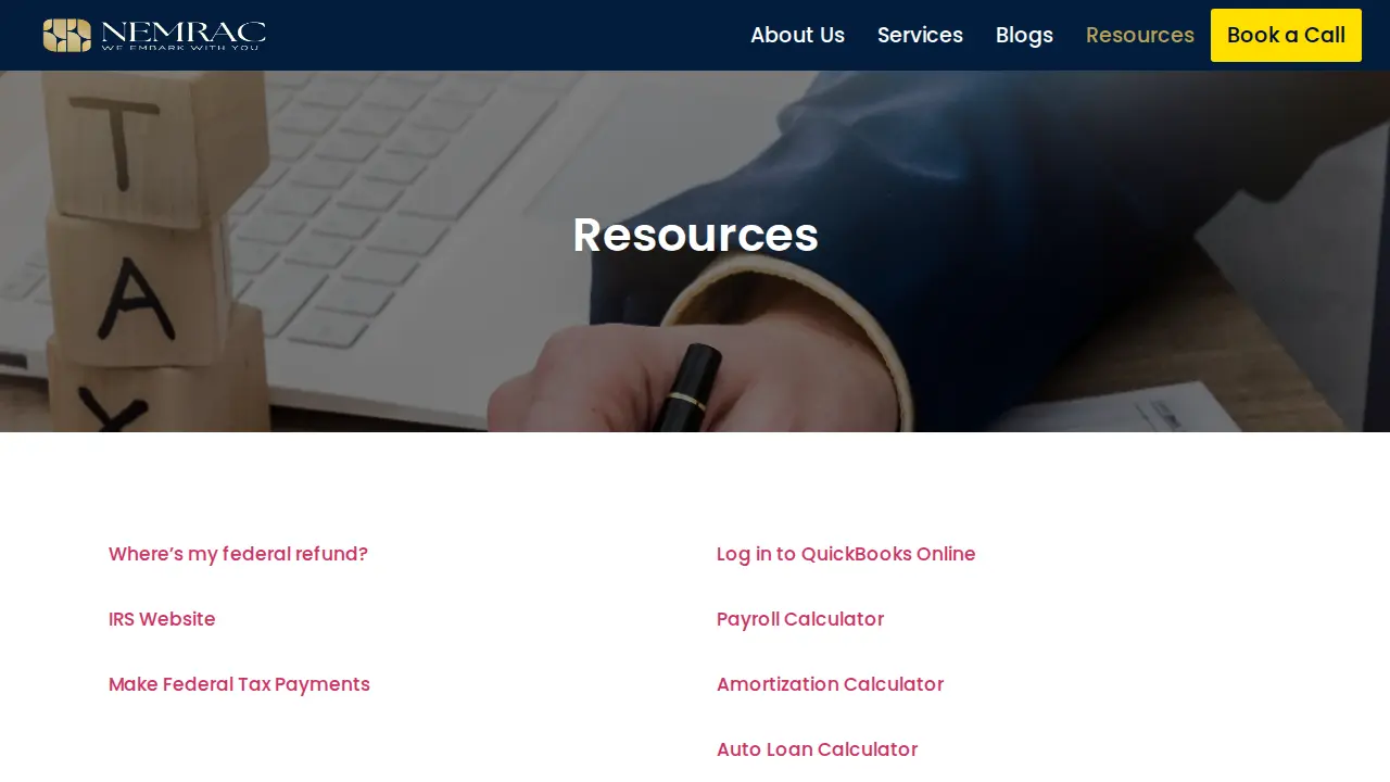 Nemrac CPA page