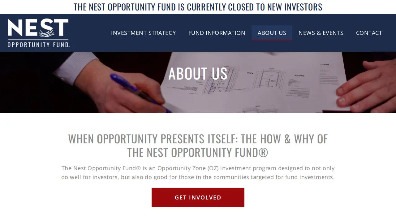 Nest Opportunity Fund, LLC page