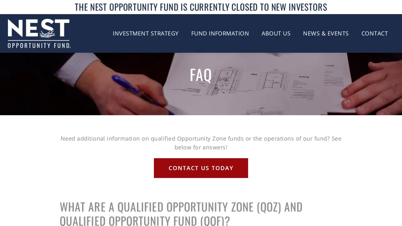 Nest Opportunity Fund, LLC page