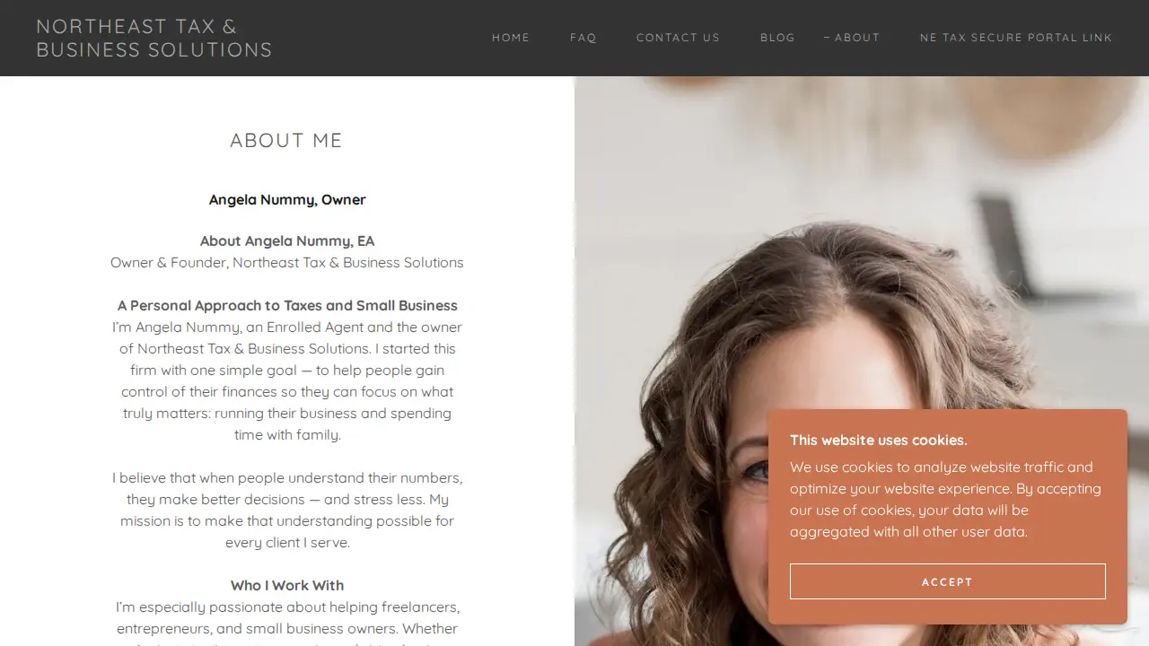 Northeast Tax & Business Solutions page