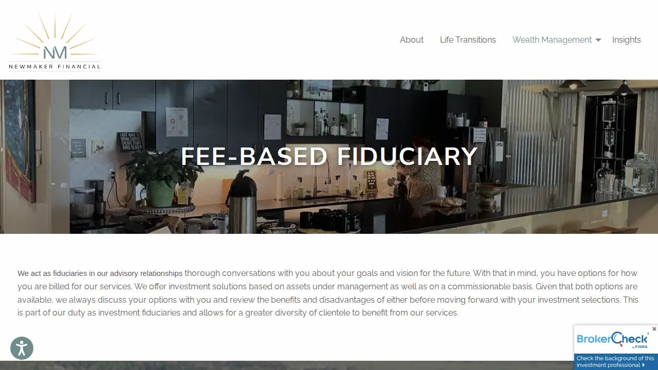 NewMaker Financial- Charlene Laney CFP®, CDFA™ page