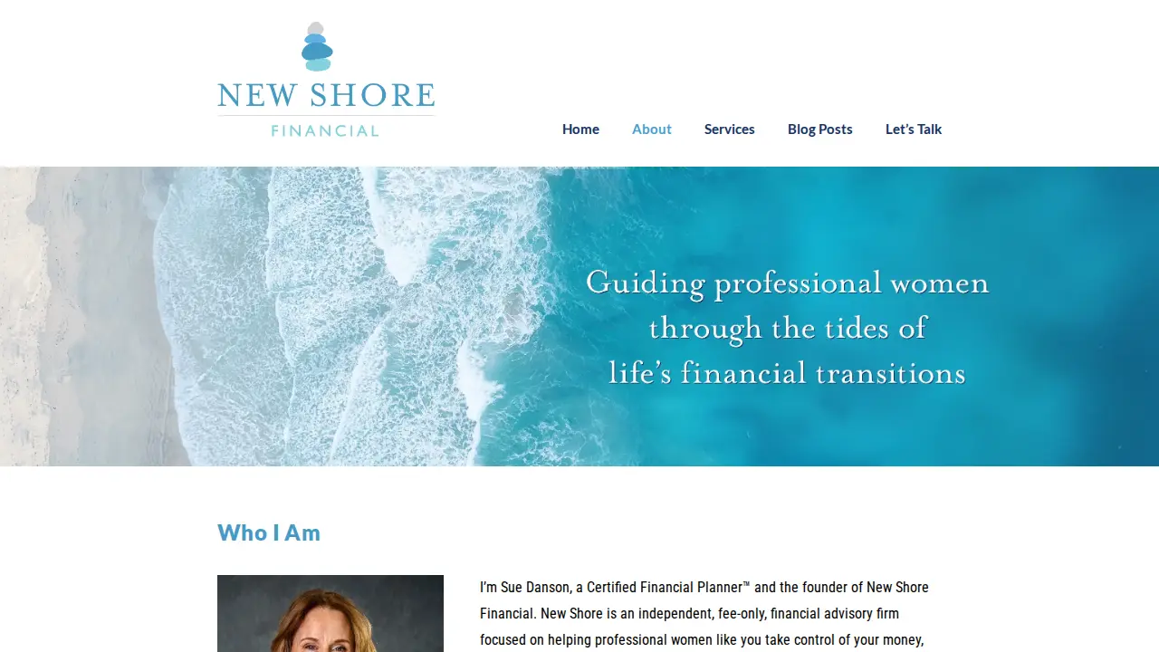 New Shore Financial, LLC page