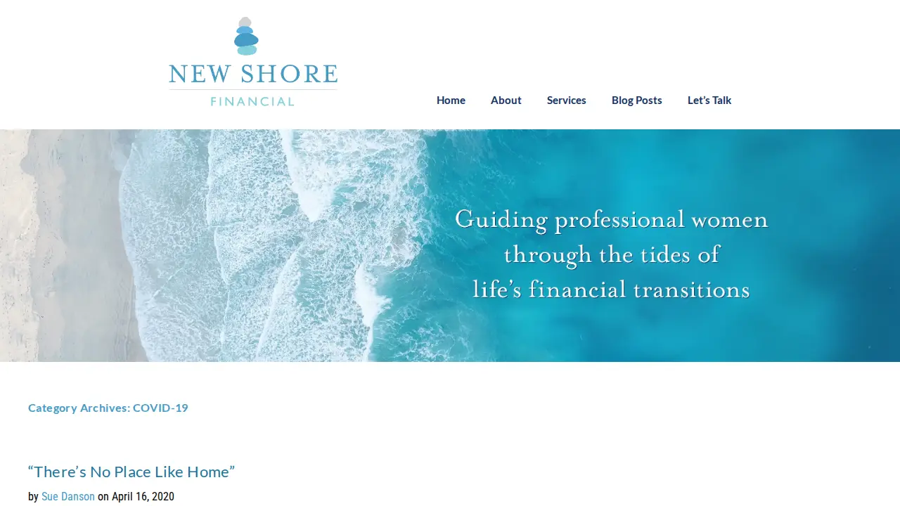 New Shore Financial, LLC page