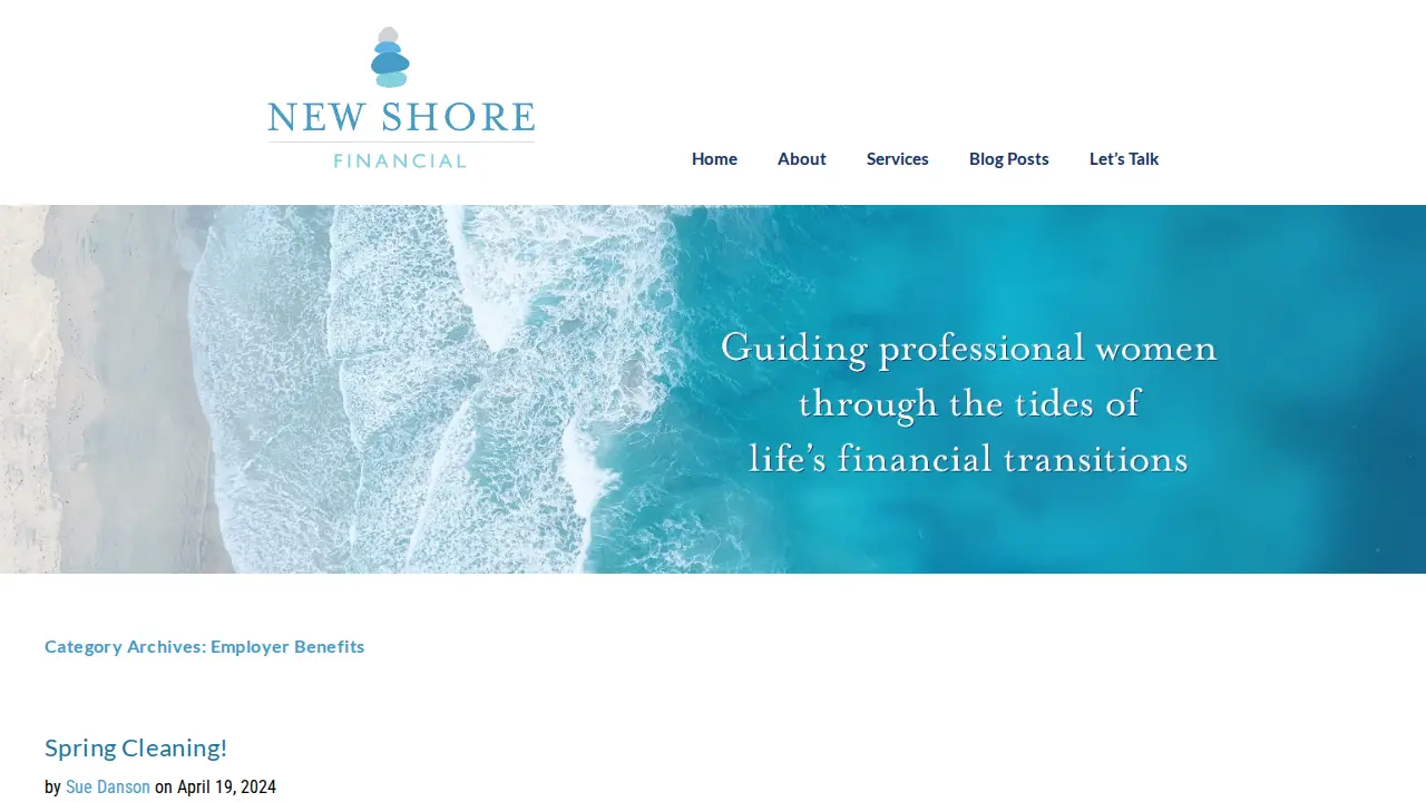 New Shore Financial, LLC page