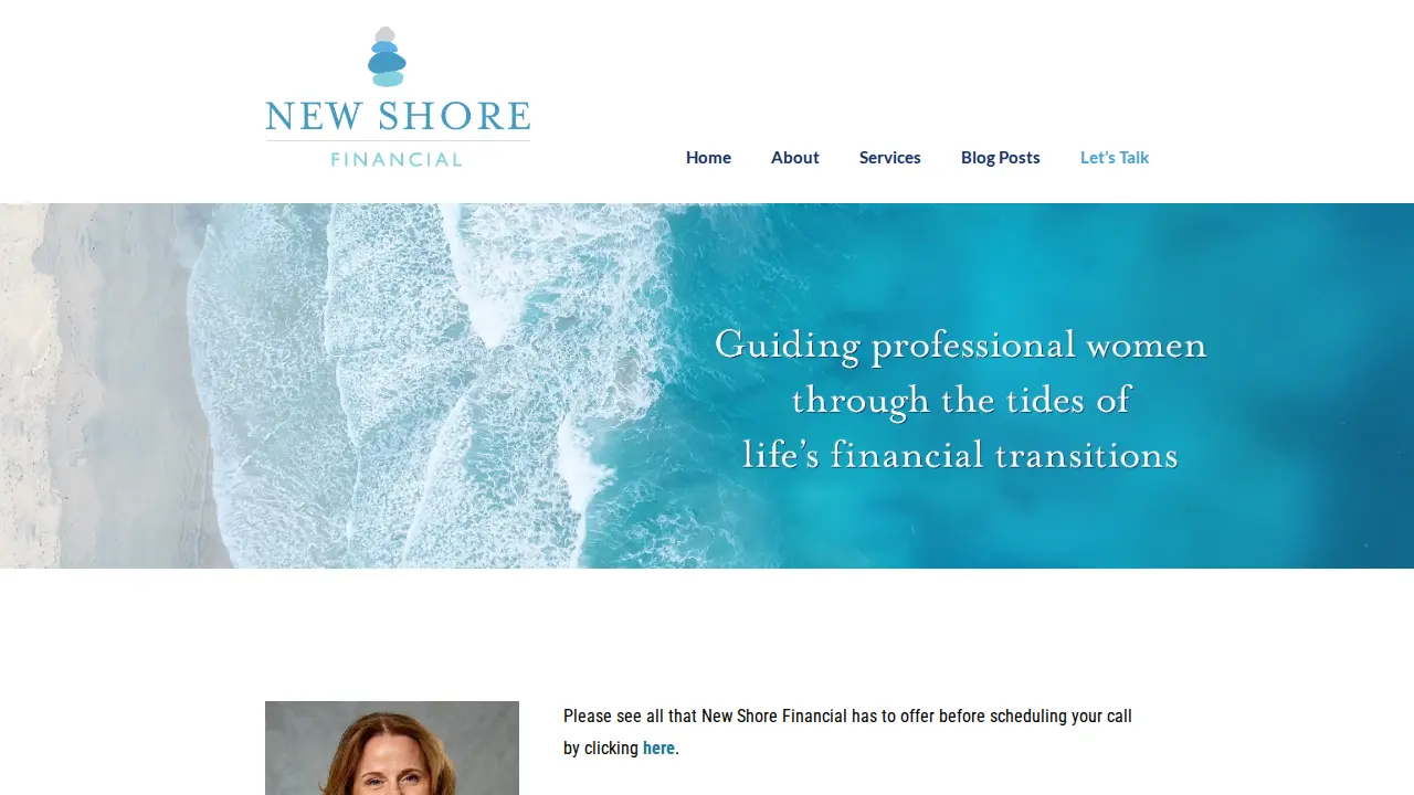 New Shore Financial, LLC page