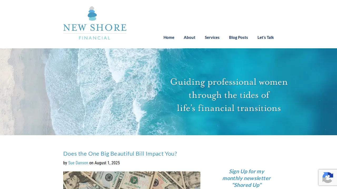 New Shore Financial, LLC page