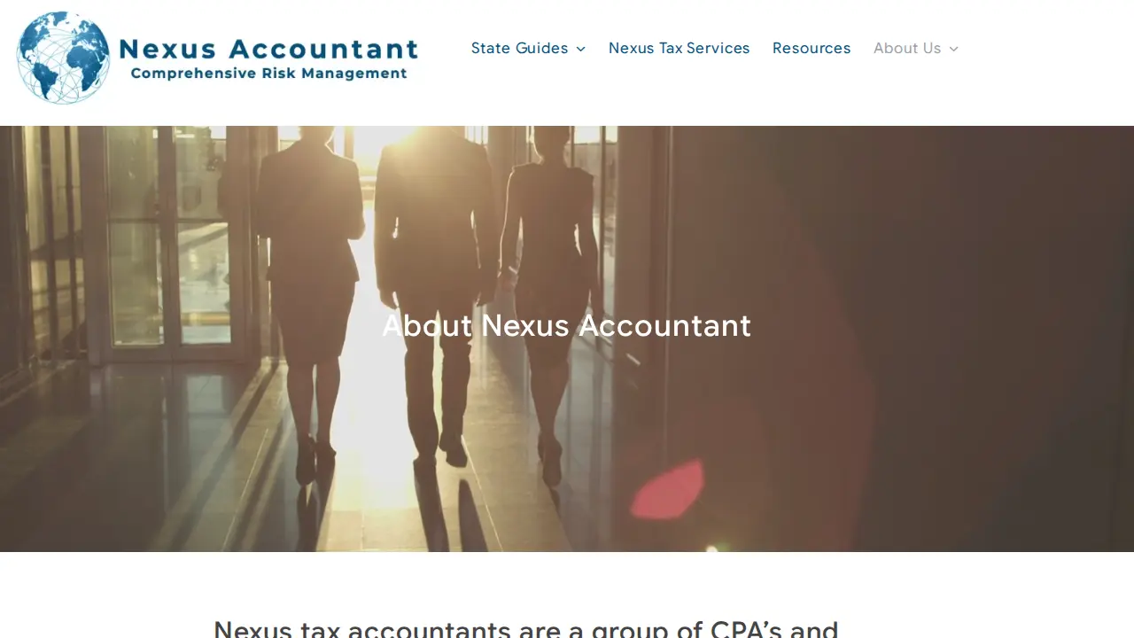 Nexus Accountant page