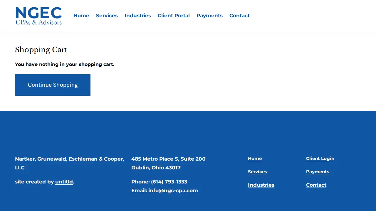 Nartker, Grunewald, Eschleman & Cooper, LLC page