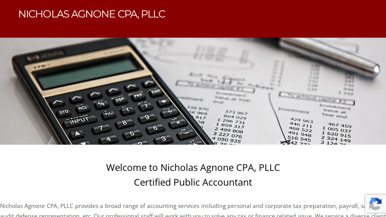 NICHOLAS AGNONE CPA