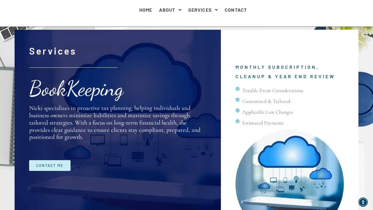 Nicki Rind Consulting page