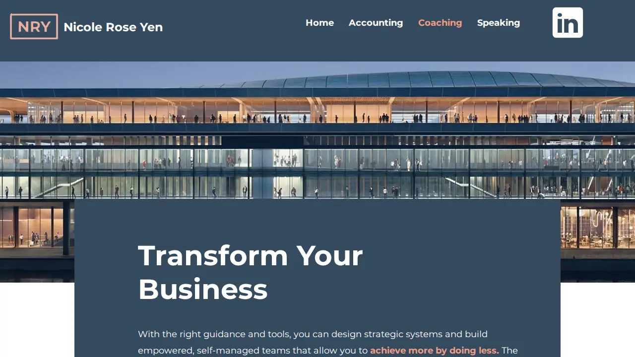 NRY Advising page