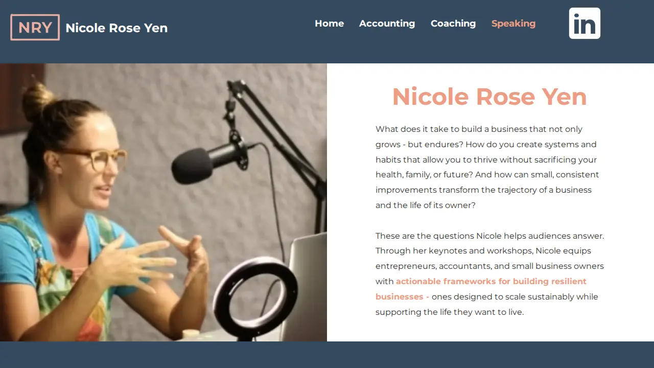 NRY Advising page