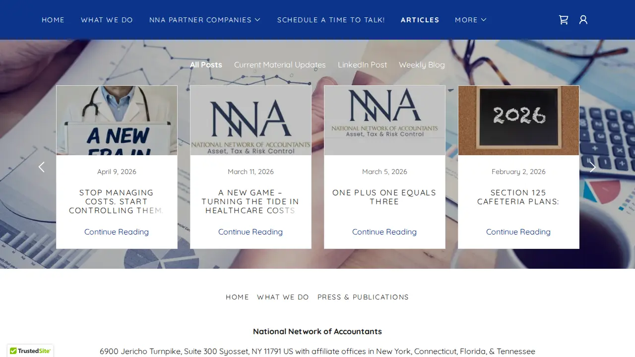 National Network of Accountants page