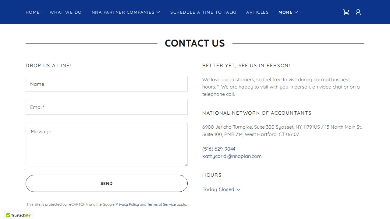 National Network of Accountants page