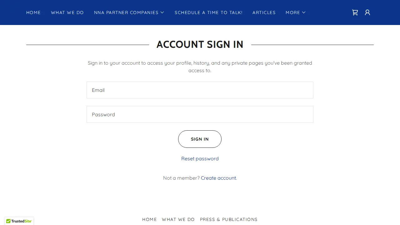 National Network of Accountants page