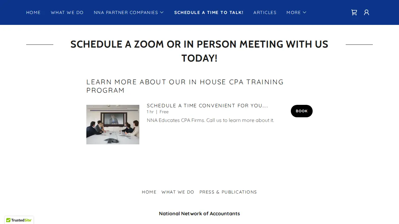 National Network of Accountants page