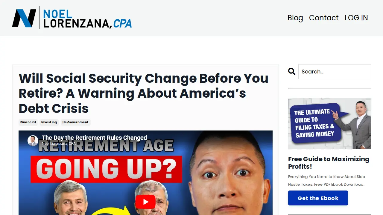 Noel B. Lorenzana, CPA page