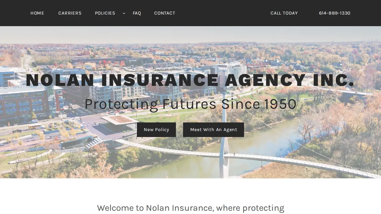 Nationwide Insurance: Nolan Insurance Agency Inc. website