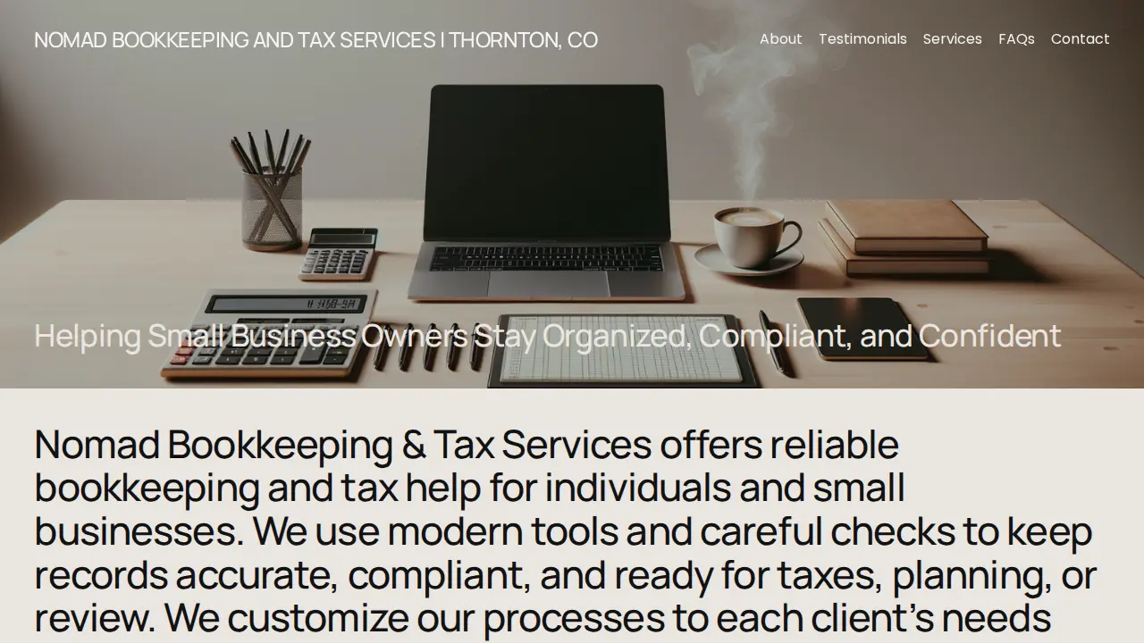 Nomad Bookkeeping and Tax Services