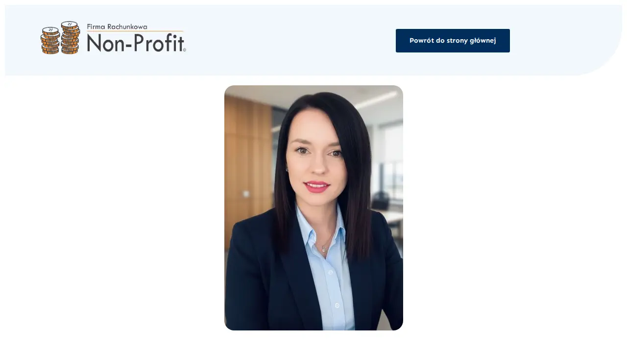 Firma Rachunkowa Non-Profit page